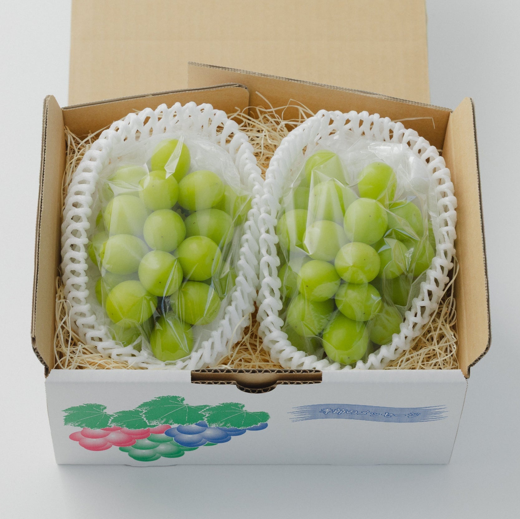 シャインマスカット400g×2房入 – 恵みぶどう園